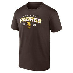 Brown San Diego Padres Team Rebel T-Shirt