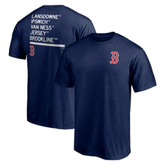 Navy Boston Red Sox Team Hometown Collection Streets T-Shirt