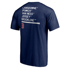 Navy Boston Red Sox Team Hometown Collection Streets T-Shirt