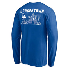 Royal Los Angeles Dodgers Team Hometown Collection Tinsletown Long Sleeve T-Shirt