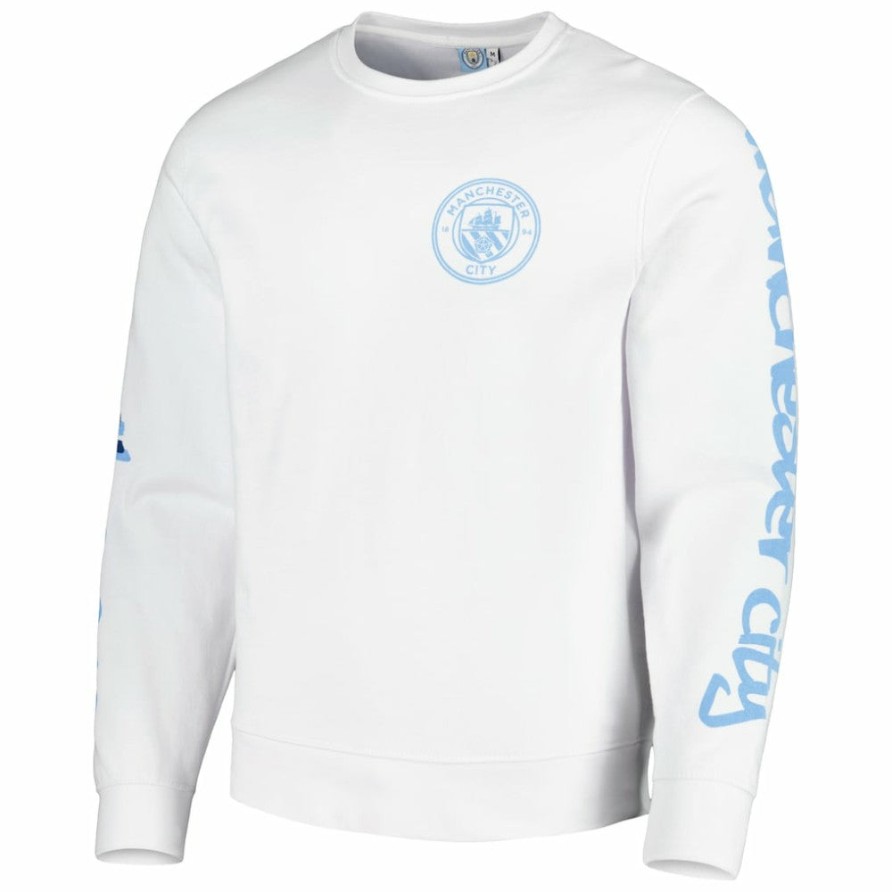 Manchester City Graffiti Pullover Sweatshirt