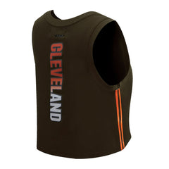 Pro Standard Women's Ombre Wordmark Classic Cropped Tank Top - Cleveland Browns Tops
