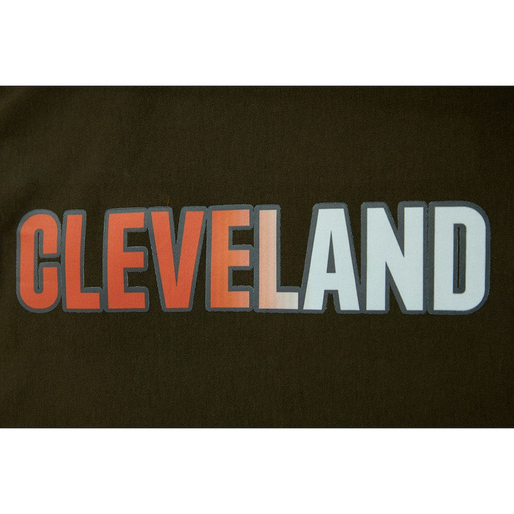 Pro Standard Women's Ombre Wordmark Classic Cropped Tank Top - Cleveland Browns Tops
