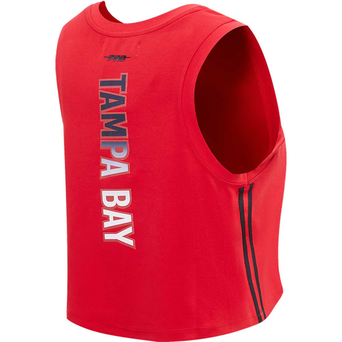 Pro Standard Women's Ombre Wordmark Classic Cropped Tank Top - Tampa Bay Buccaneers Tops