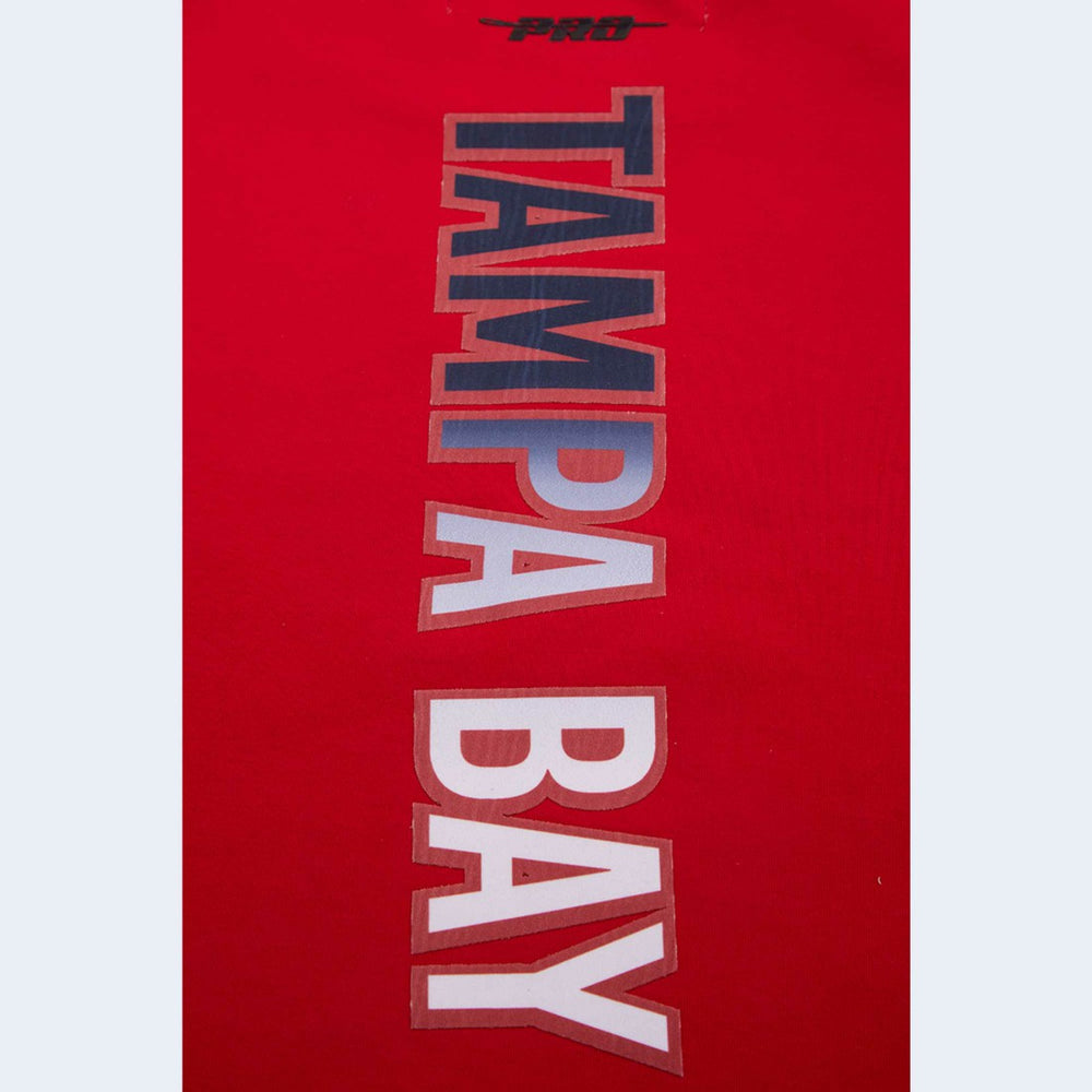 Pro Standard Women's Ombre Wordmark Classic Cropped Tank Top - Tampa Bay Buccaneers Tops