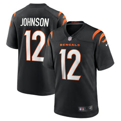 Tyron Johnson  Home Game Player Jersey - Cincinnati Bengals Jerseys
