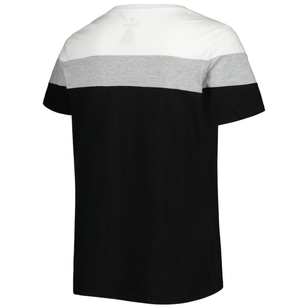 White/Black San Francisco Giants Women's Plus Size Colorblock T-Shirt