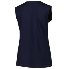 Navy Boston Red Sox Profile Women's Plus Size Tank Top