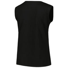 Black Chicago White Sox Profile Women's Plus Size Tank Top