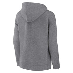 Heather Gray Profile Boston Red Sox Women's Plus Size Pullover Hoodie