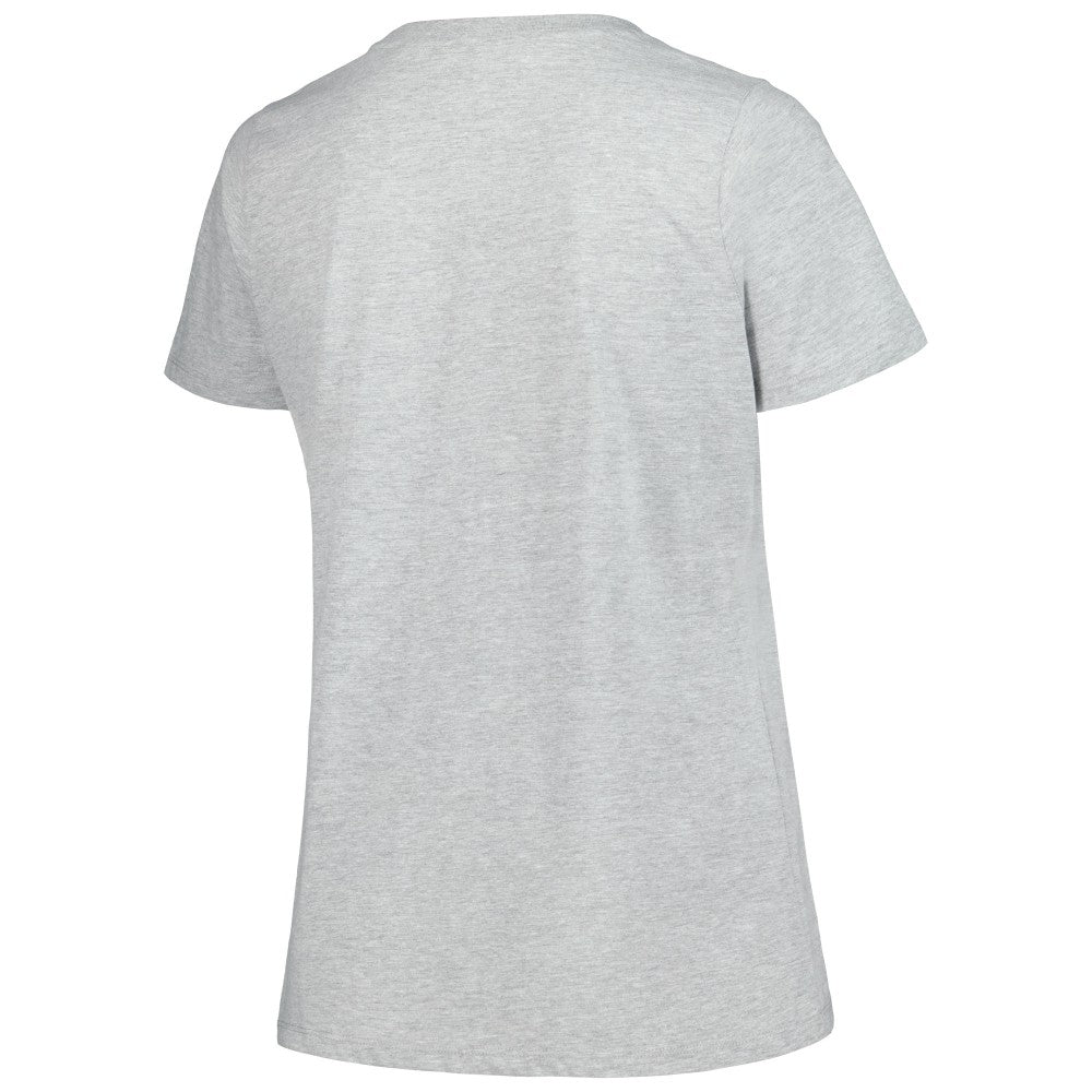 Black/Heather Gray Los Angeles Angels Profile Women's Plus Size T-Shirt Combo Pack