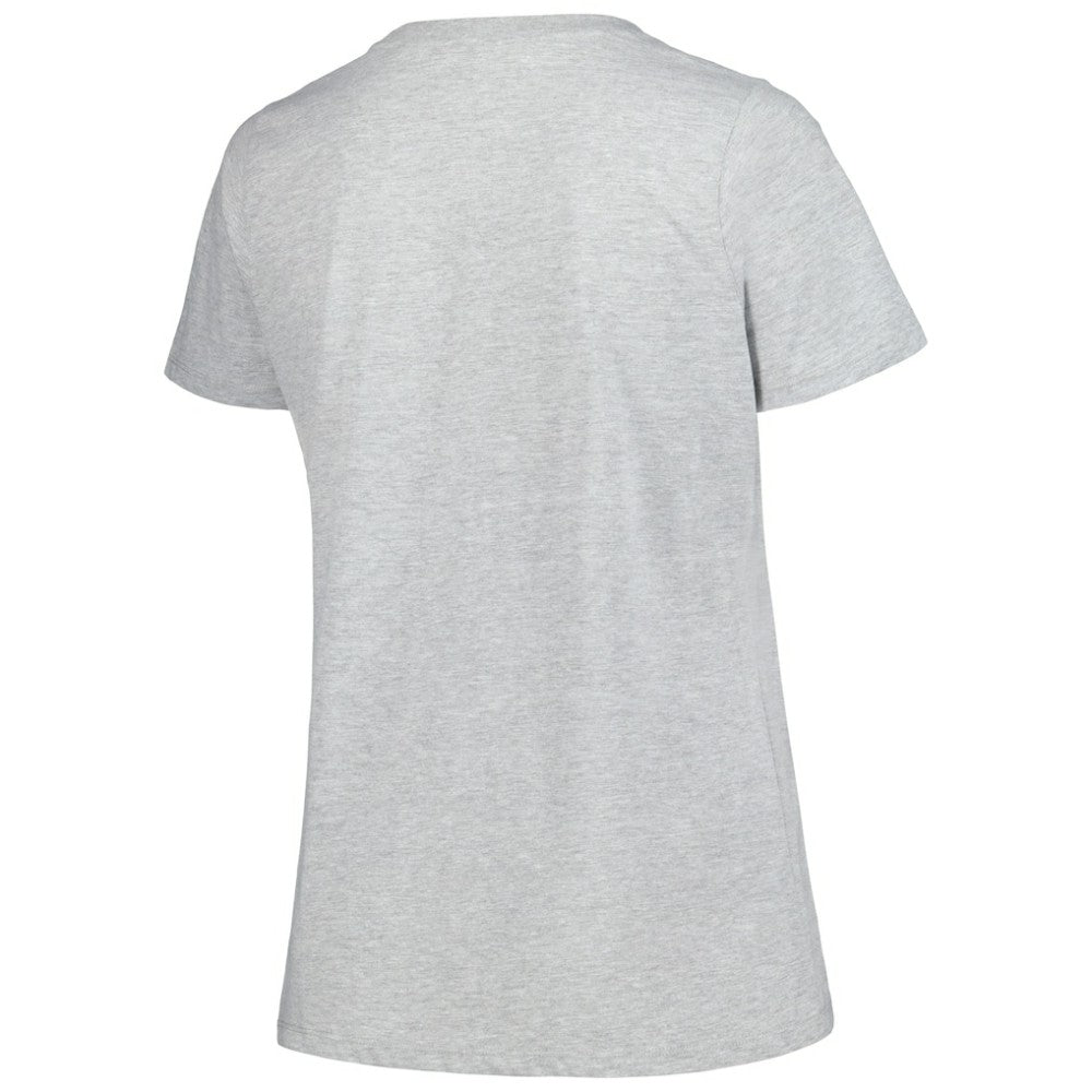 Black/Heather Gray Los Angeles Dodgers Profile Women's Plus Size T-Shirt Combo Pack