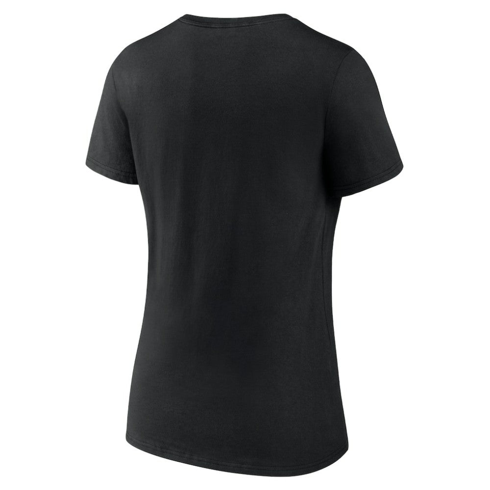 Black San Francisco Giants Profile Women's Plus Size Pride V-Neck T-Shirt