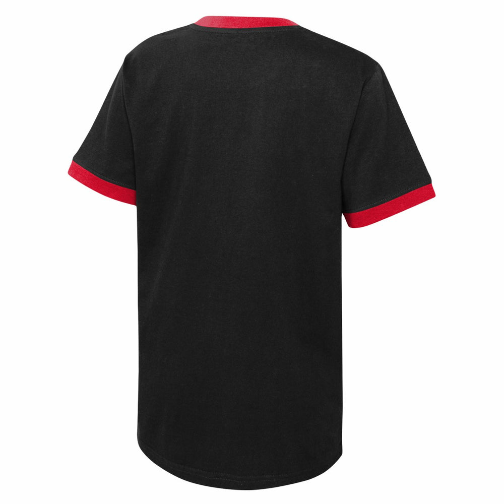 Toronto Raptors Youth Hoop City Hometown Ringer T-Shirt