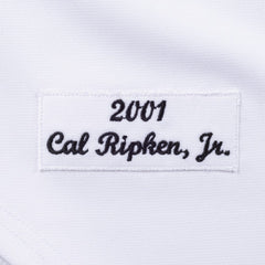 White Cal Ripken Jr. Baltimore Orioles Cooperstown Collection 2001 Authentic Player Jersey