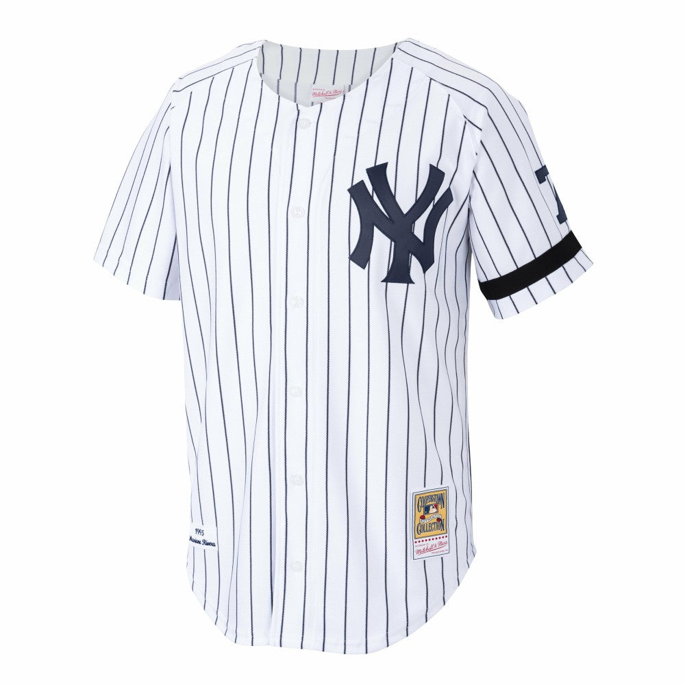 White Mariano Rivera New York Yankees Cooperstown Collection 1995 Authentic Player Jersey