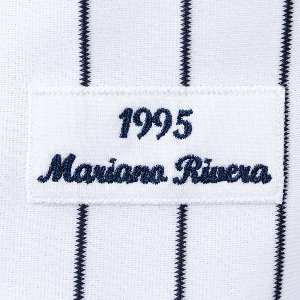 White Mariano Rivera New York Yankees Cooperstown Collection 1995 Authentic Player Jersey