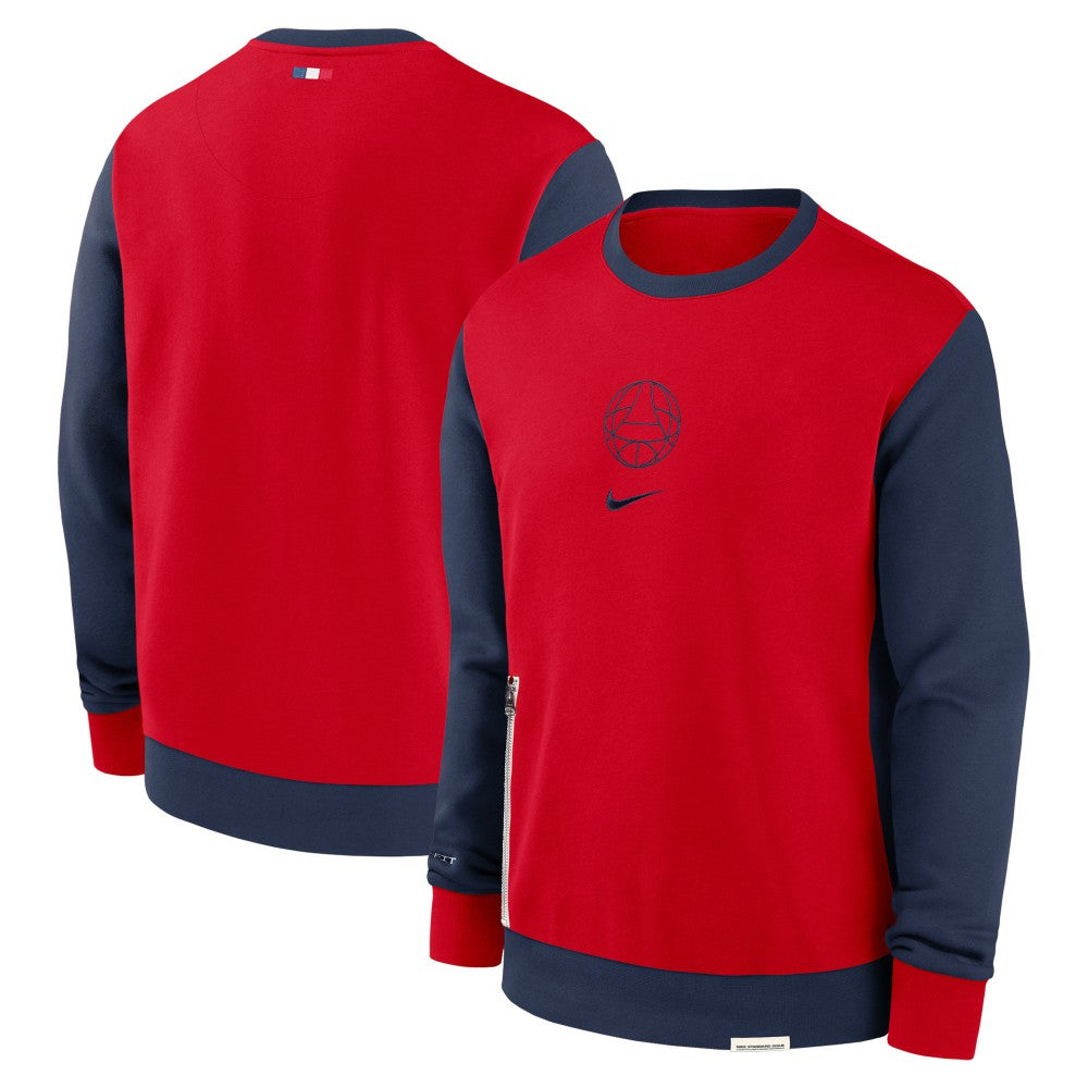Paris Saint-Germain 2023/24 Standard Issue Travel Performance Pullover Sweatshirt