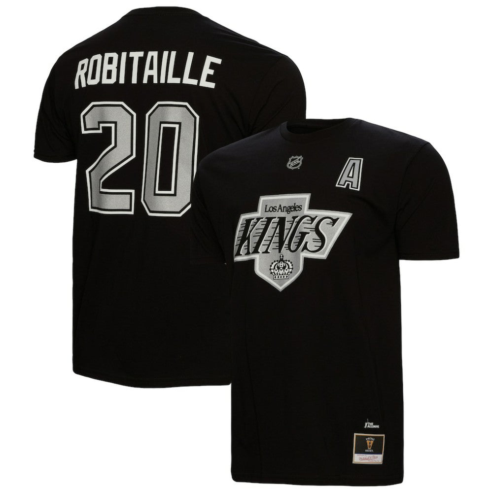 NHL Luc Robitaille Los Angeles Kings Mitchell & Ness Name & Number T-Shirt