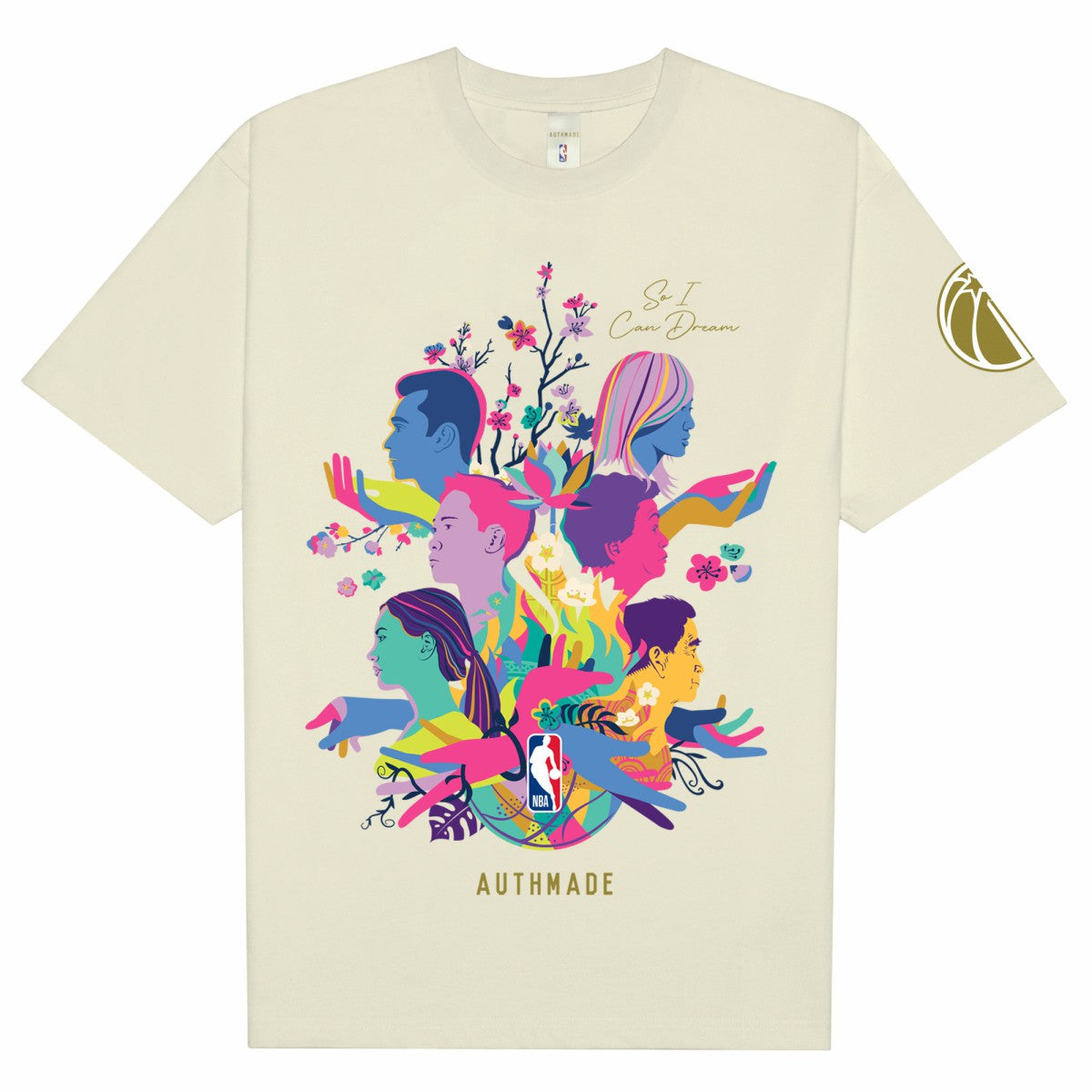 Washington Wizards AUTHMADE x NBA Unisex AAPI Dreamers T-Shirt