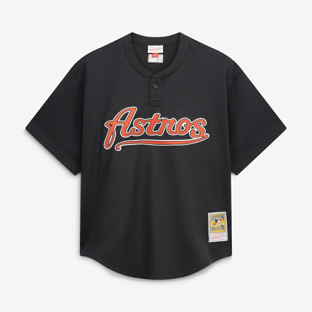 Black Craig Biggio Houston Astros Mitchell & Ness Authentic Batting Practice Jersey