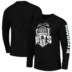 Brooklyn Nets Stadium Essentials Unisex NBA Crest Long Sleeve T-Shirt