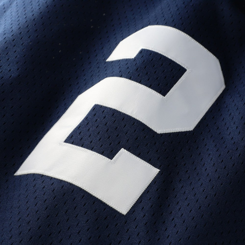 Navy Derek Jeter New York Yankees Mitchell & Ness Cooperstown Collection Mesh Batting Practice Button-Up Jersey