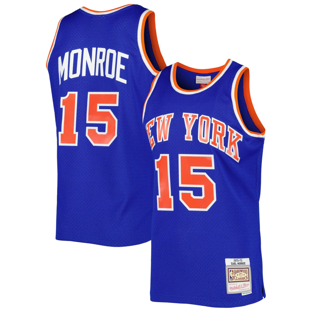 Mitchell & Ness Earl Monroe New York Knicks 1972/73 Hardwood Classics Swingman Jersey
