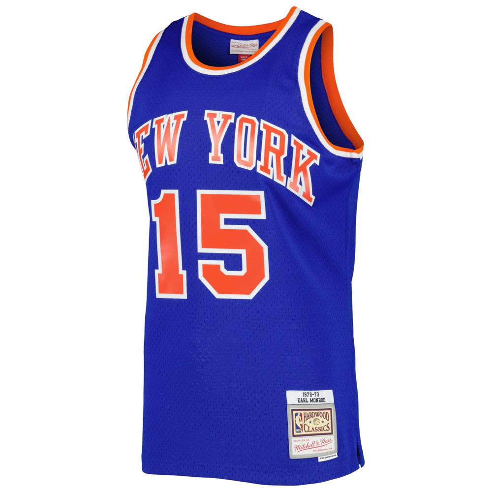 Mitchell & Ness Earl Monroe New York Knicks 1972/73 Hardwood Classics Swingman Jersey