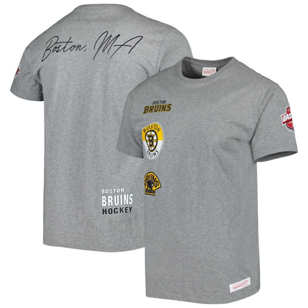 NHL Boston Bruins Mitchell & Ness City Collection T-Shirt