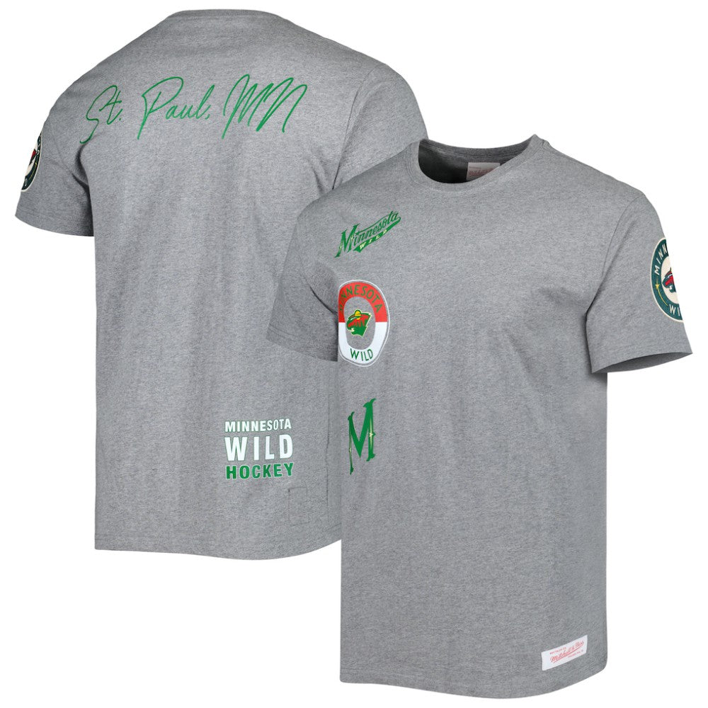 NHL Minnesota Wild Mitchell & Ness City Collection T-Shirt