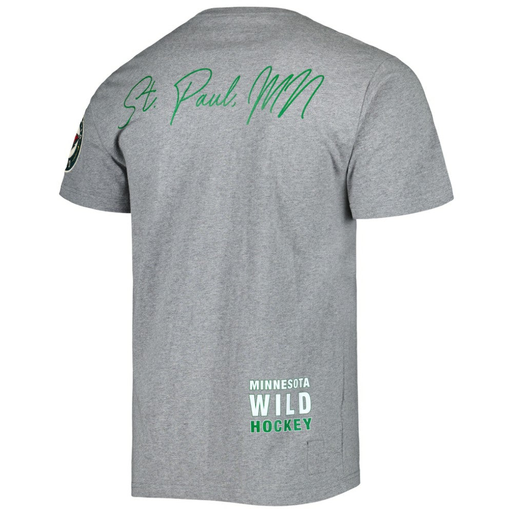 NHL Minnesota Wild Mitchell & Ness City Collection T-Shirt