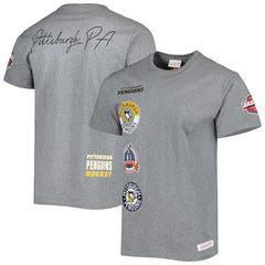 NHL Pittsburgh Penguins Mitchell & Ness City Collection T-Shirt