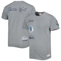 NHL Seattle Kraken Mitchell & Ness City Collection T-Shirt