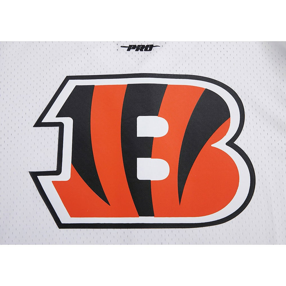 Joe Burrow  Pro Standard Mesh Baseball Button-Up T-Shirt - Cincinnati Bengals T-shirts