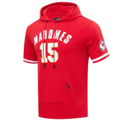 Patrick Mahomes  Pro Standard Player Name & Number Hoodie T-Shirt - Kansas City Chiefs Hoodies