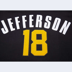 Justin Jefferson  Pro Standard Player Name & Number Hoodie T-Shirt - Minnesota Vikings Hoodies