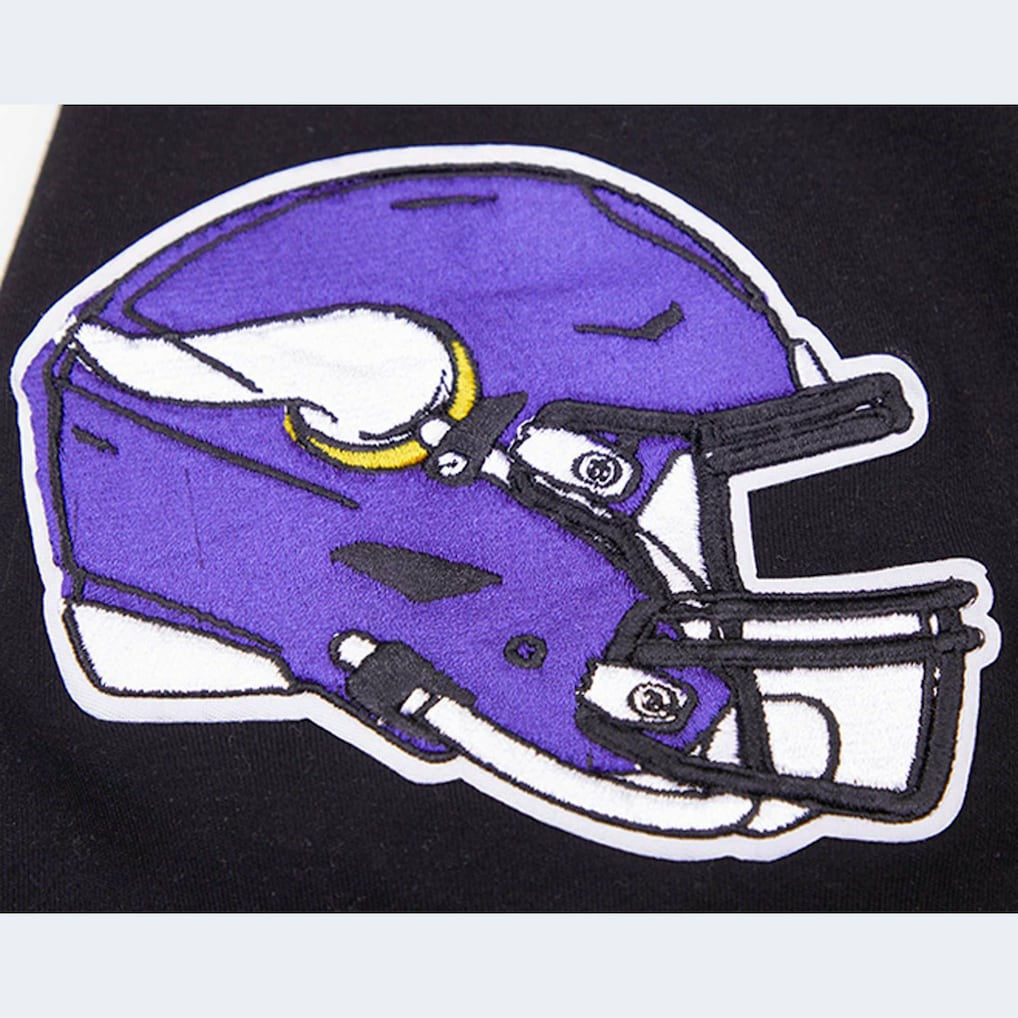 Justin Jefferson  Pro Standard Player Name & Number Hoodie T-Shirt - Minnesota Vikings Hoodies