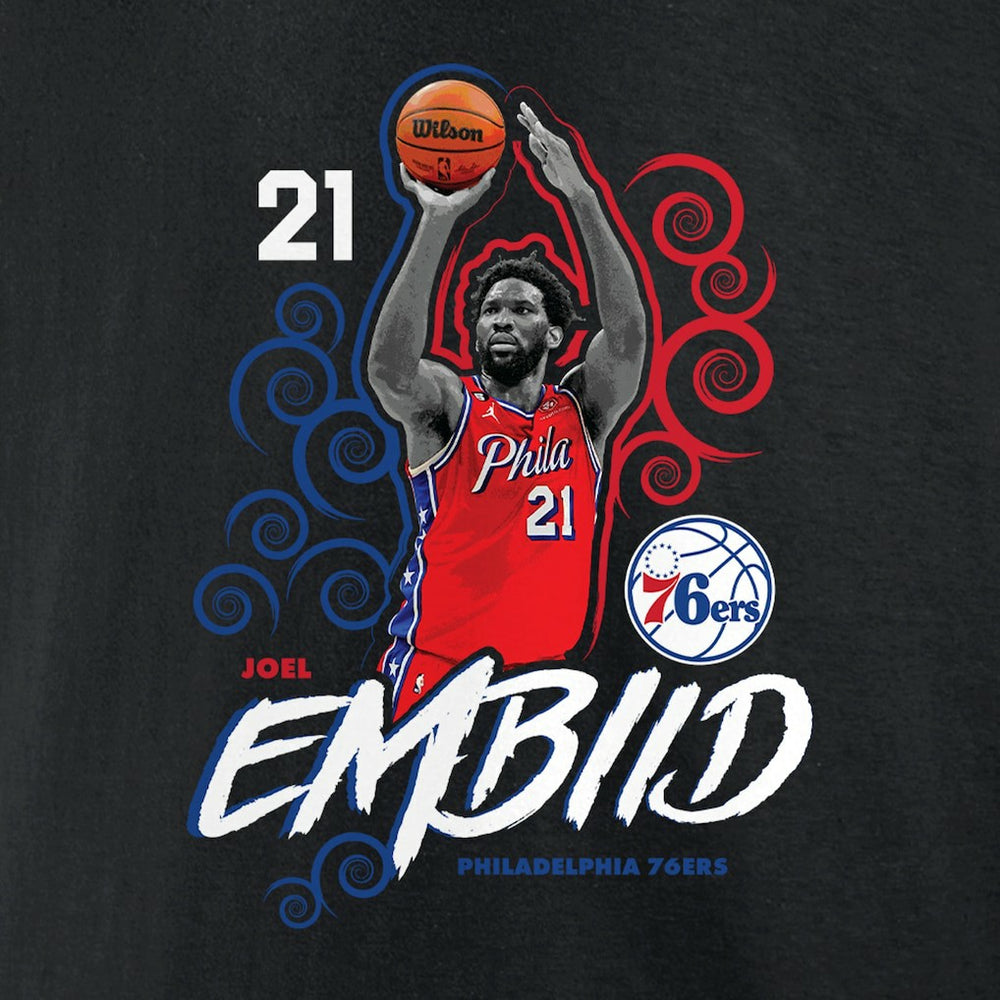 Joel Embiid Philadelphia 76ers Competitor T-Shirt