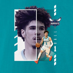 LaMelo Ball Charlotte Hornets Jump Pass T-Shirt