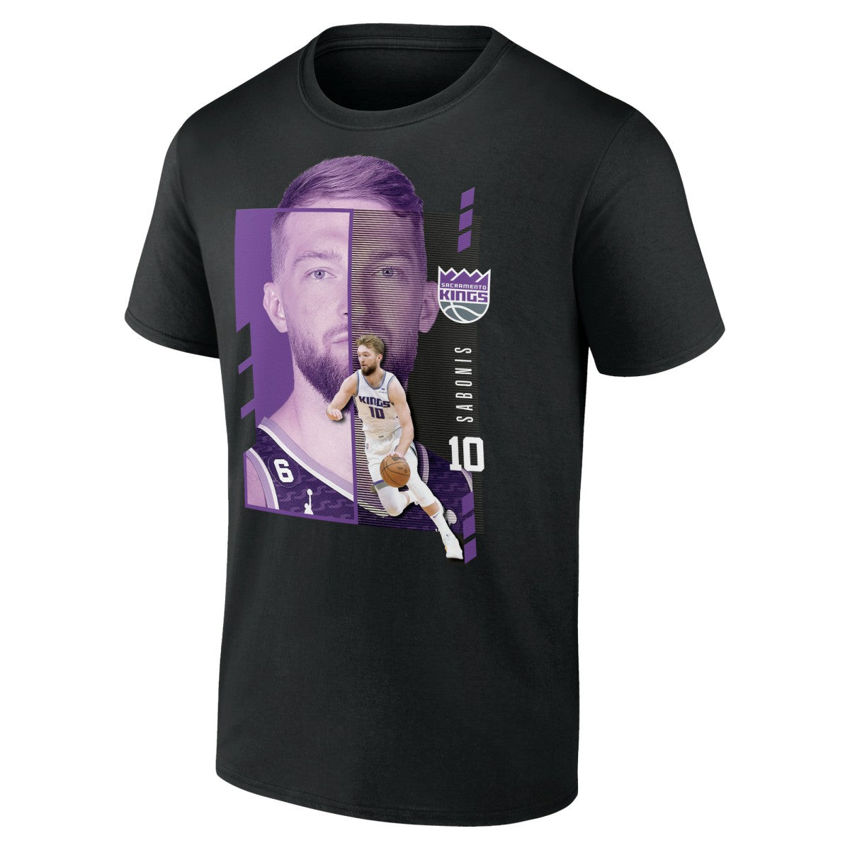 Domantas Sabonis Sacramento Kings Jump Pass T-Shirt