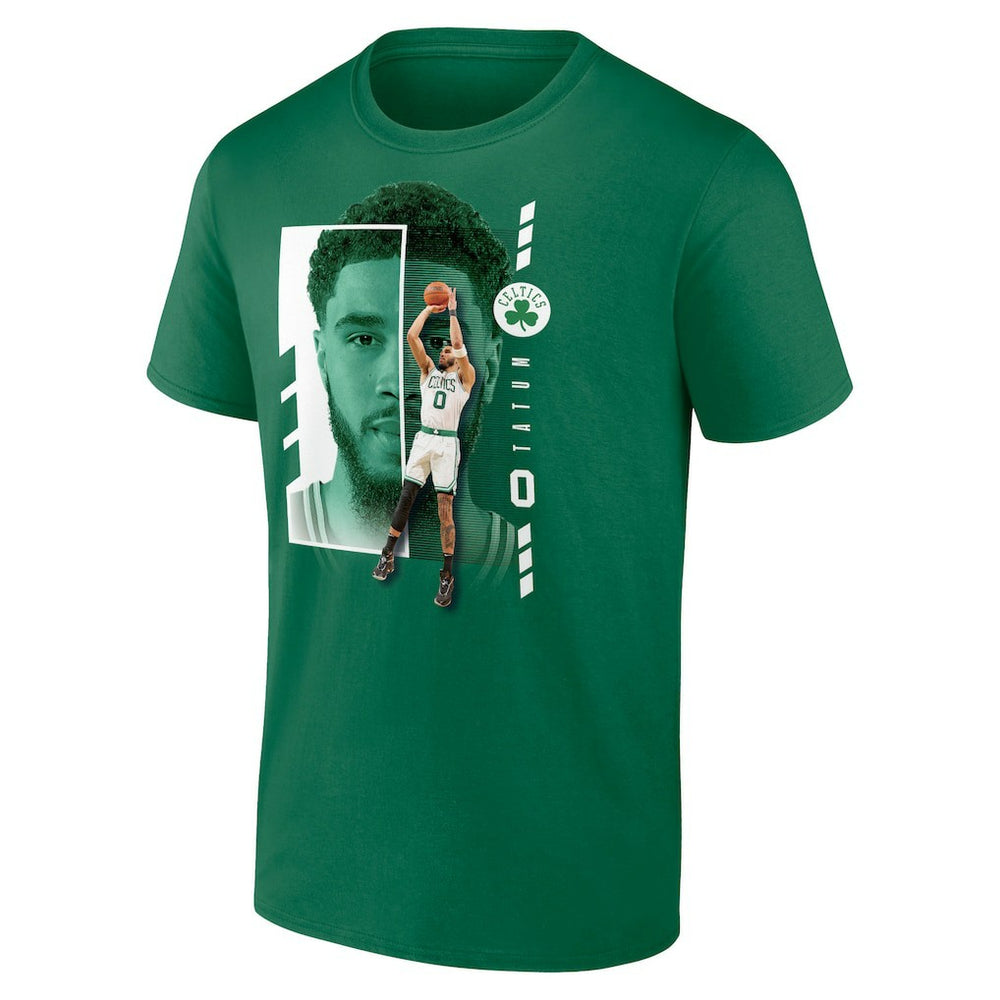 Jayson Tatum Boston Celtics Jump Pass T-Shirt