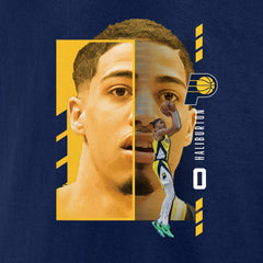 Tyrese Haliburton Indiana Pacers Jump Pass T-Shirt