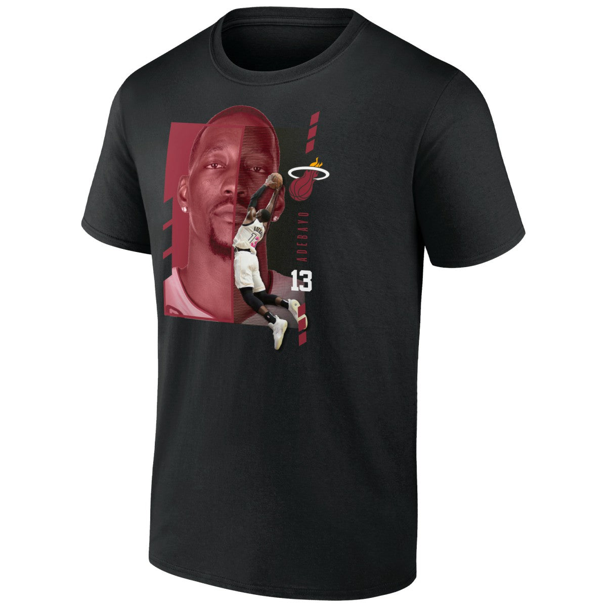 Bam Adebayo Miami Heat Jump Pass T-Shirt