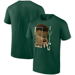 Giannis Antetokounmpo Milwaukee Bucks Jump Pass T-Shirt