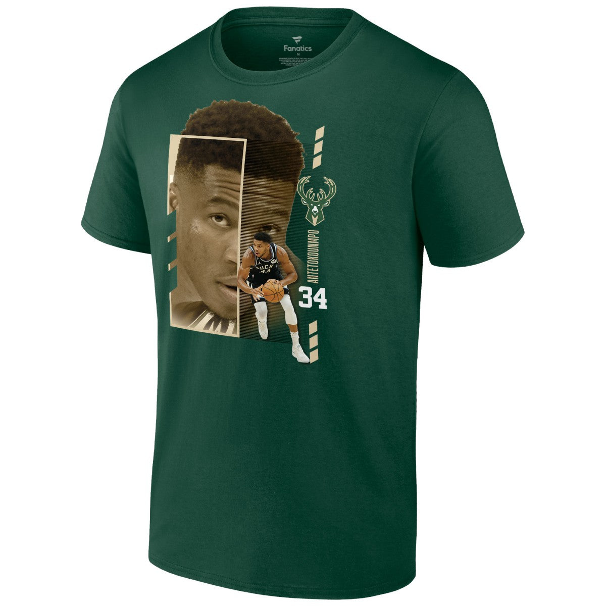 Giannis Antetokounmpo Milwaukee Bucks Jump Pass T-Shirt