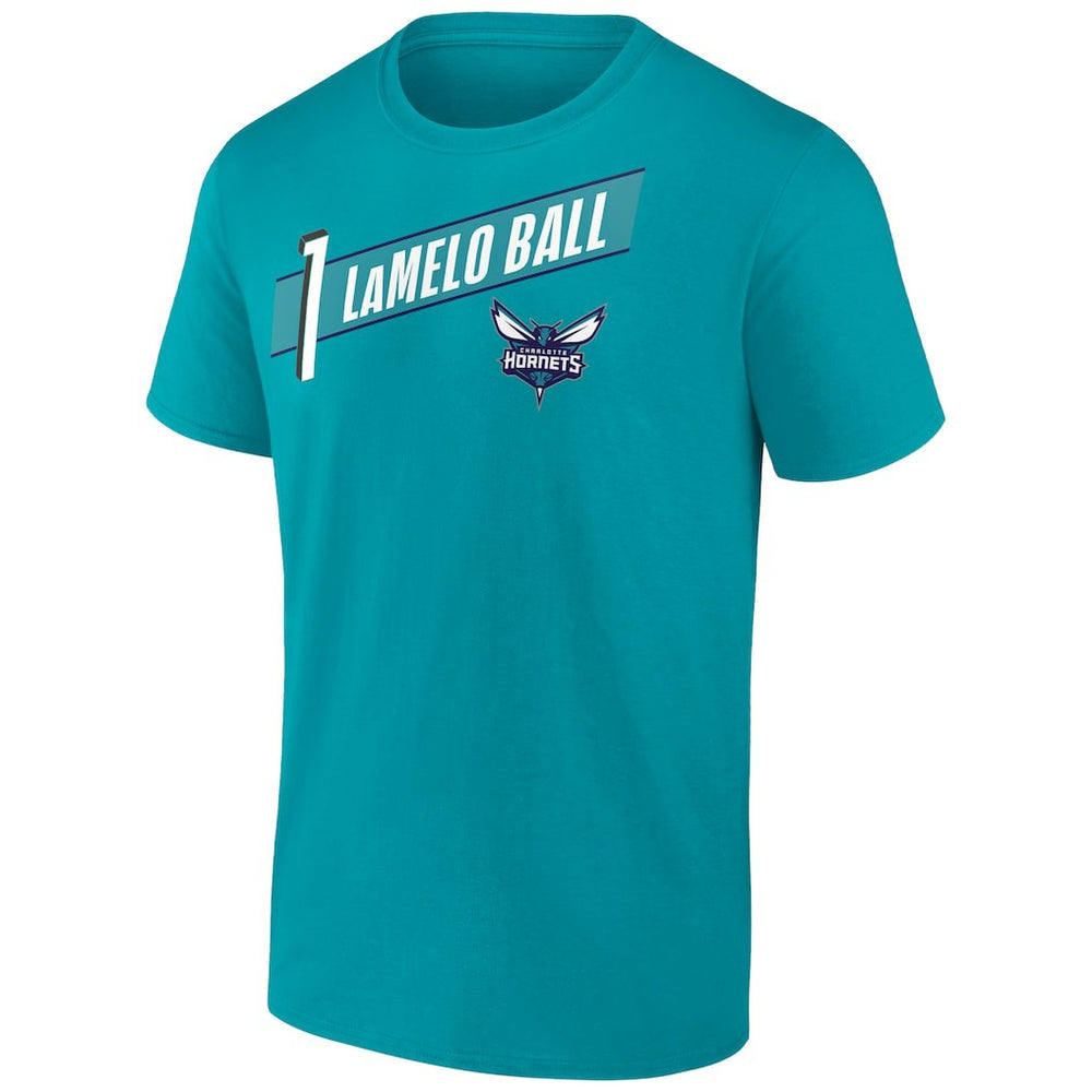 LaMelo Ball Charlotte Hornets Full-Court Press Name & Number T-Shirt