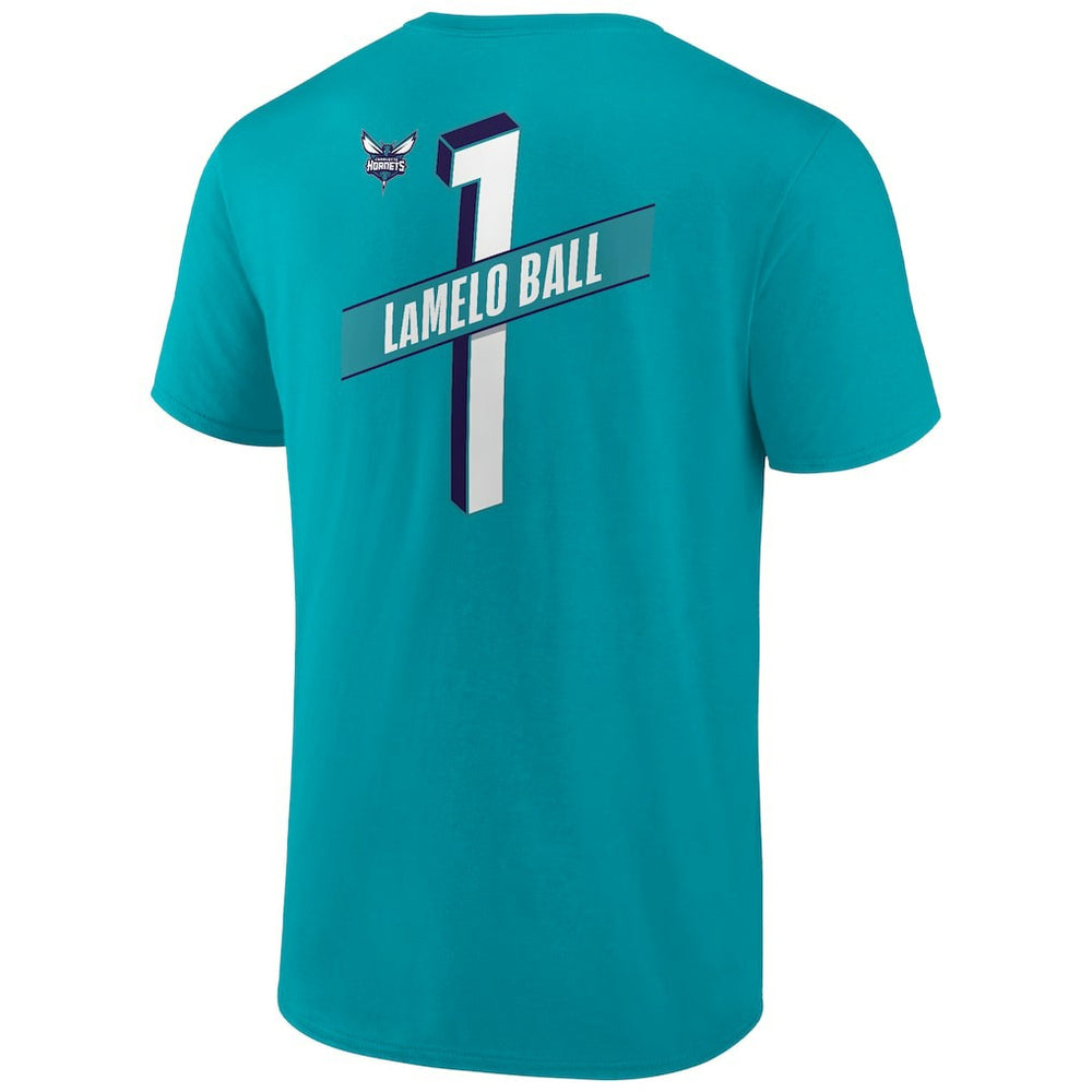 LaMelo Ball Charlotte Hornets Full-Court Press Name & Number T-Shirt