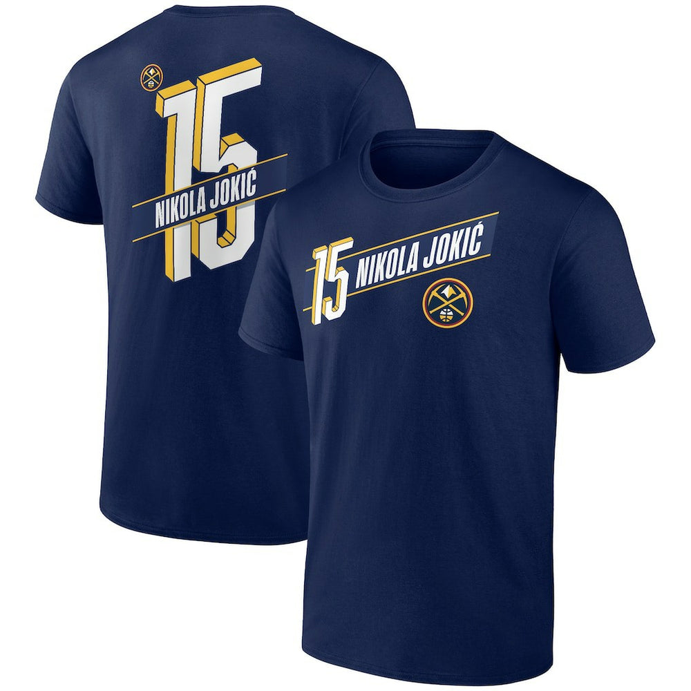 Nikola Jokic Denver Nuggets Full-Court Press Name & Number T-Shirt sale