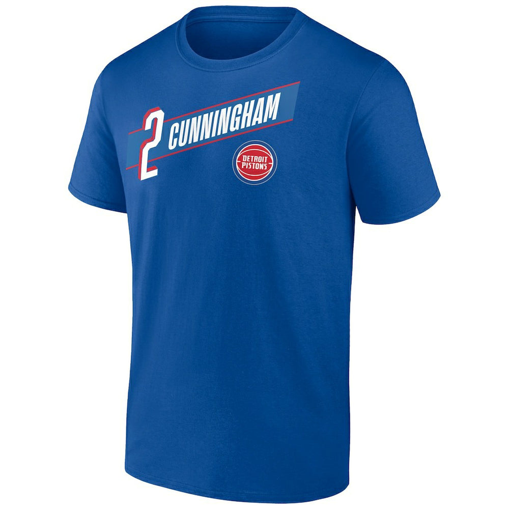 Cade Cunningham Detroit Pistons Full-Court Press Name & Number T-Shirt sale